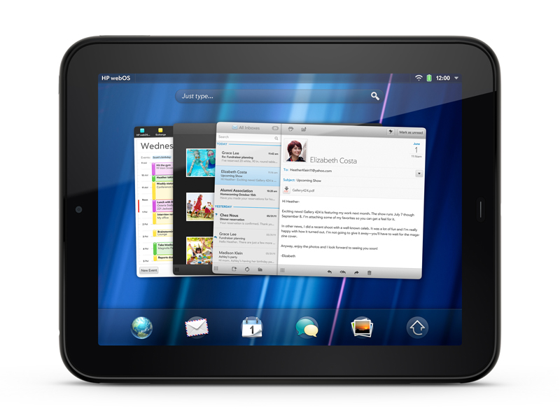 HP touchpad
