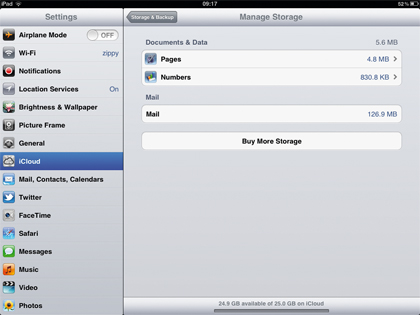 Current storage