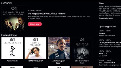 17. Listen to Beats 1 radio station