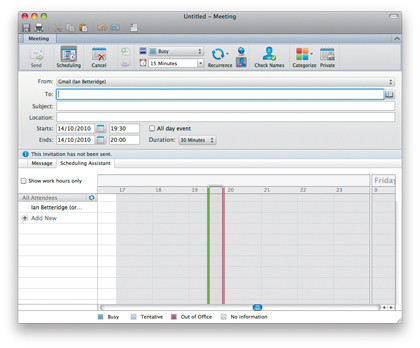 Outlook 2011 for mac