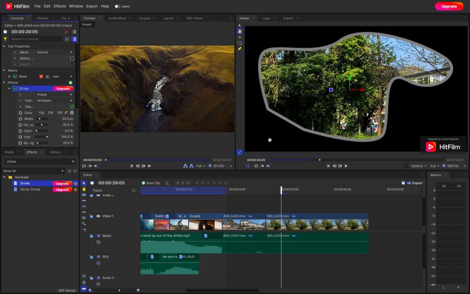 New VFX tools in HitFilm