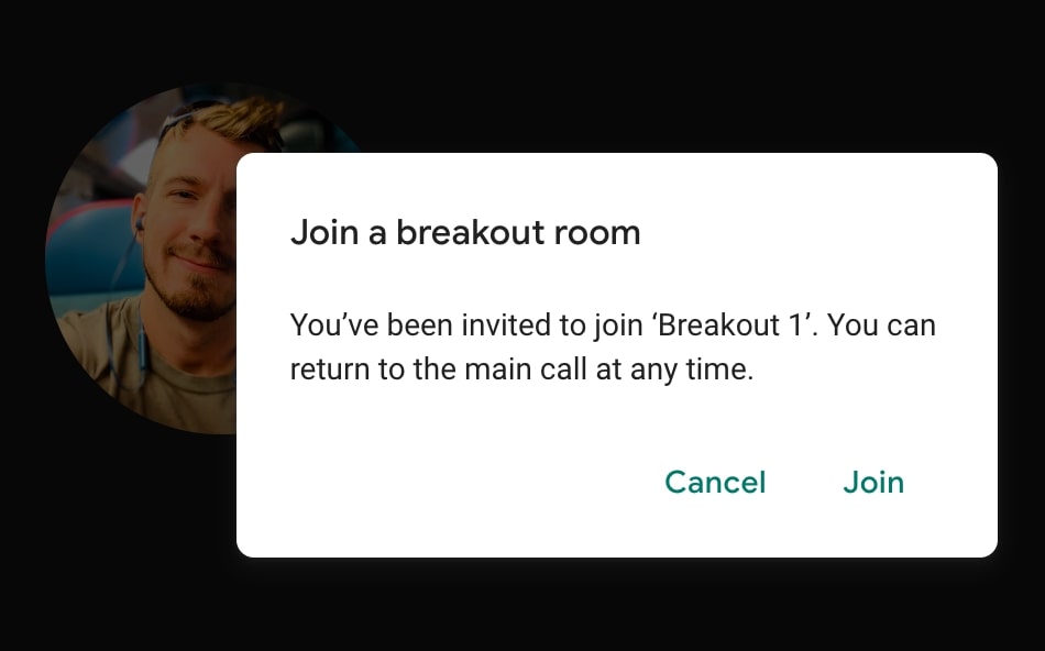 Google Meet breakout rooms