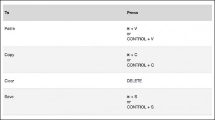 Windows keyboard shortcuts