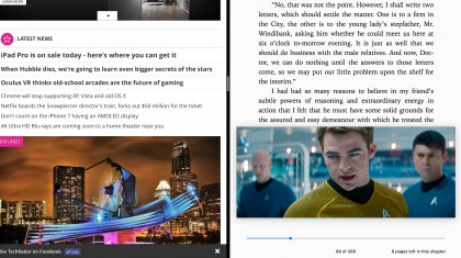 Play video while you work