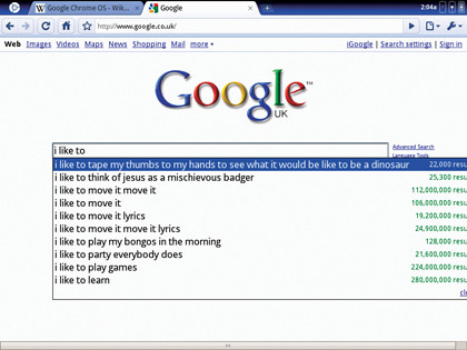 Chrome ui