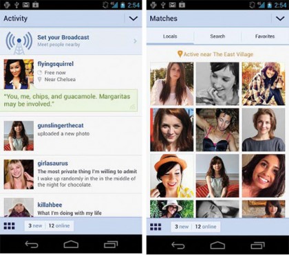 OkCupid app screenshot
