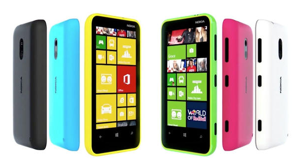 Nokia Lumia 620 in many colors