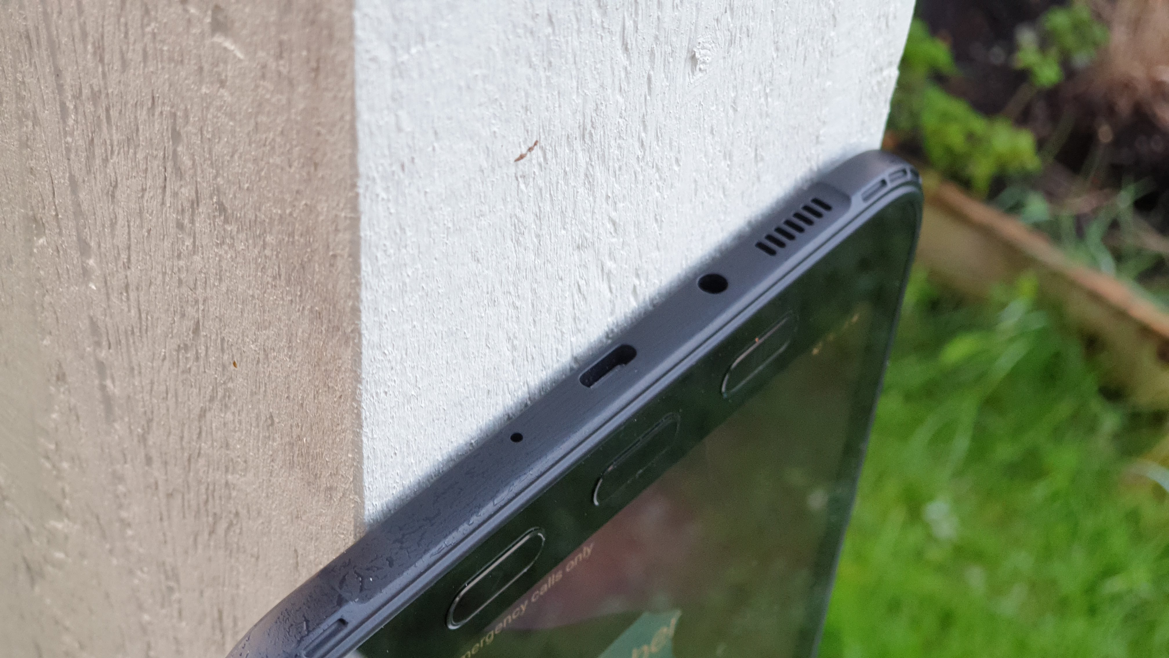 USB-C Port and Speaker Grill