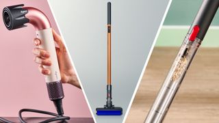Dyson Supersonic r hair dryer, PencilWash and PencilVac