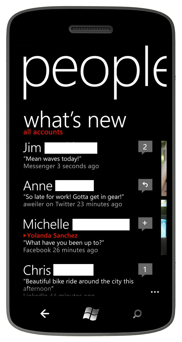 Windows phone 7.5 mango
