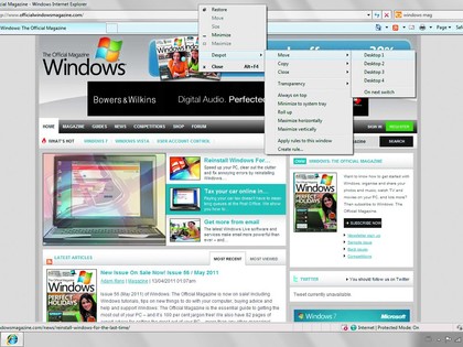 Master multi-desktops