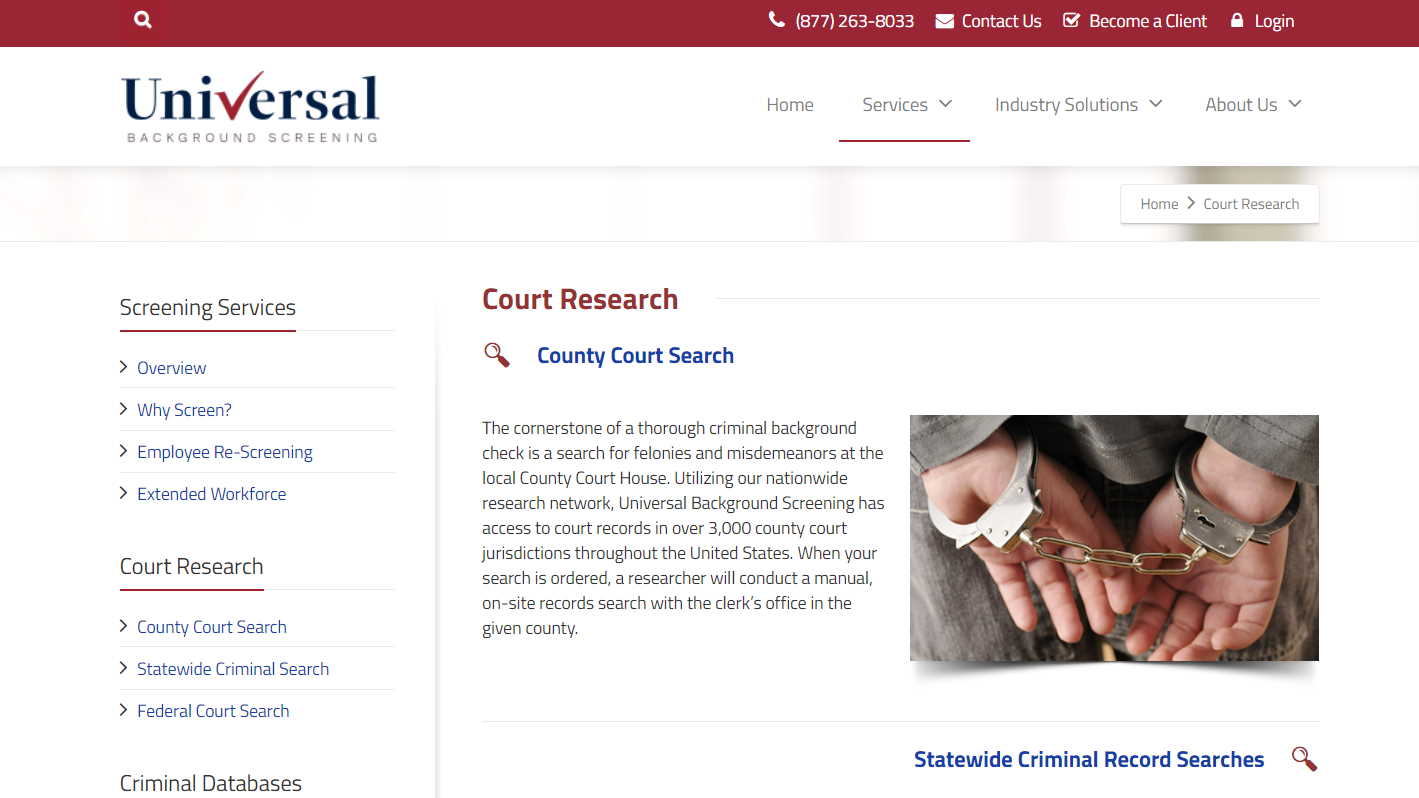 Criminal Record Search