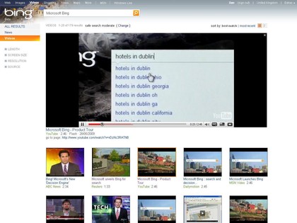 Microsoft bing