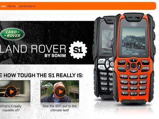 Tough new Land Rover S1 Sonin phone for clumsy callers