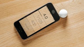 Lumu light meter for iPhone