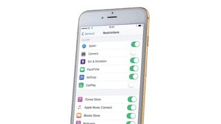 How to restrict iPhone usage