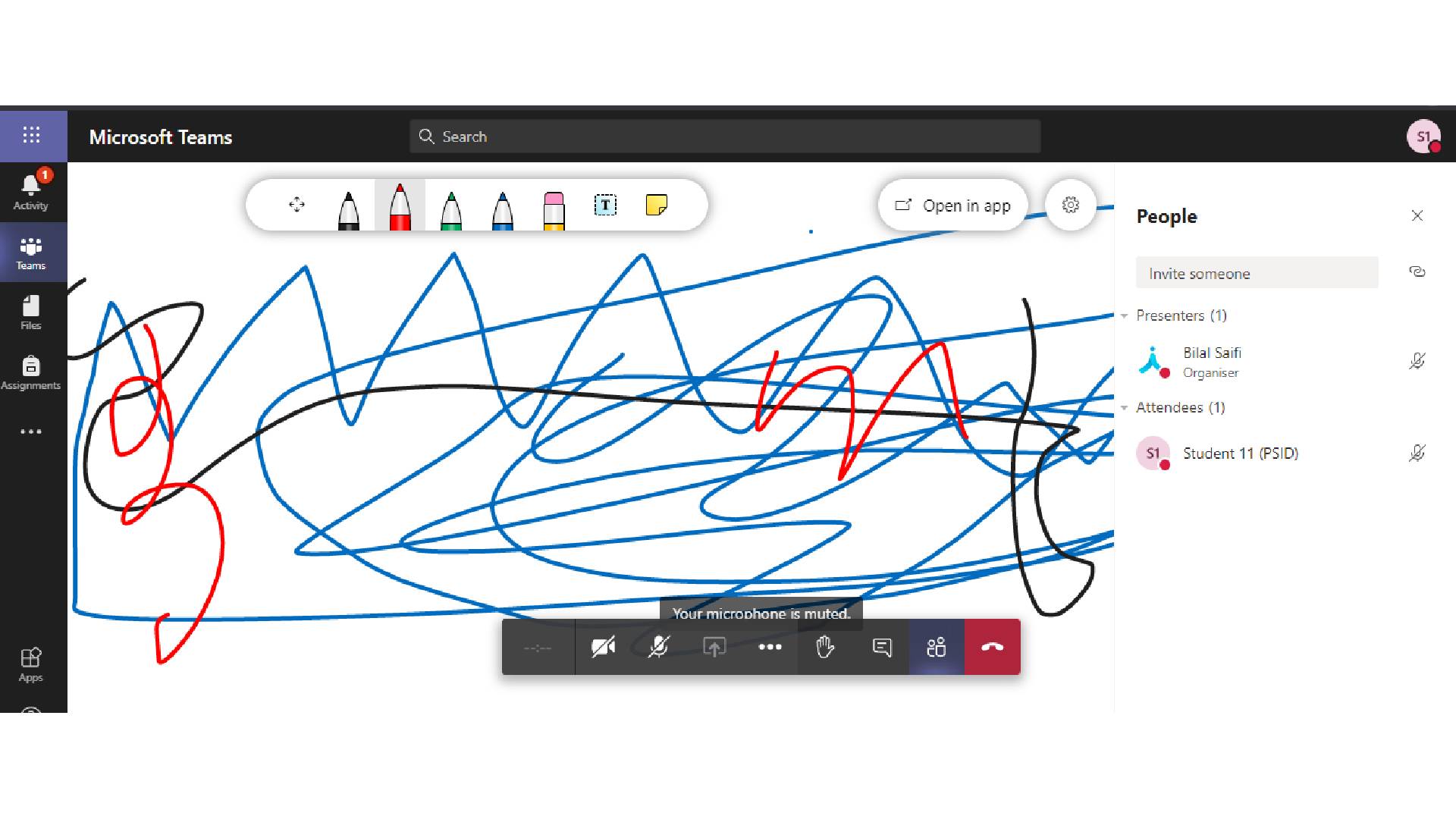 Disable Teams whiteboard