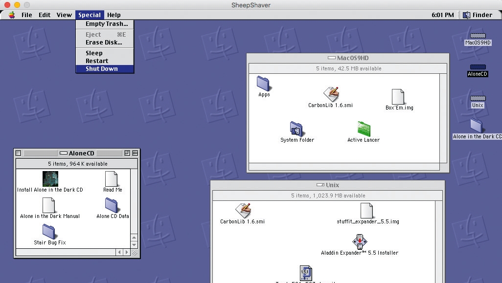 Apple&amp;rsquo;s Classic environment is an emulator of Mac OS 9 that was included with OS X up to 10.4 Tiger