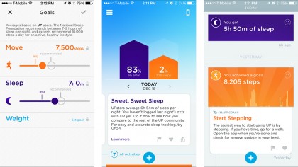 iPhone 6, iPhone 6 Plus, iOS 8, Health Kit, RunKeeper, 7 Minute Workout, MotionX 24/7, iOS Health app, Jawbone UP, Carrot Fit, WebMD, Sick Weather