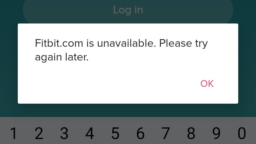 Fitbit outage