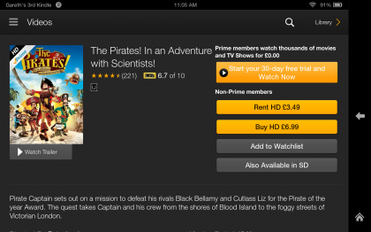 Amazon Kindle Fire HDX 7