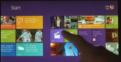 Start screen