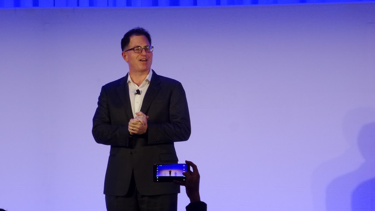Michael Dell at Dell World