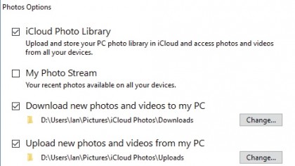 4. Photos backups