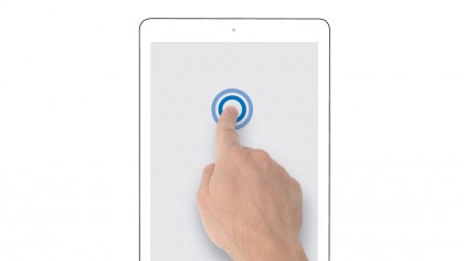 2. Tap and hold