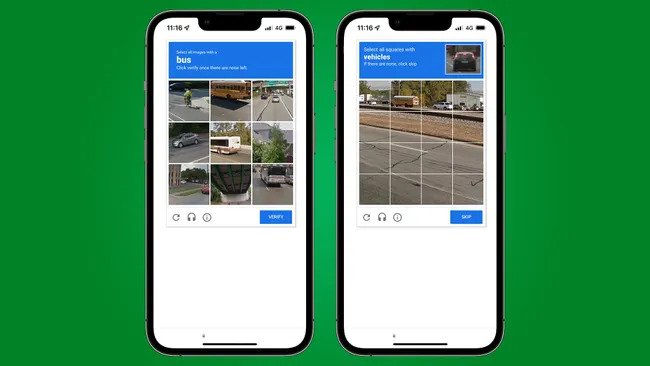 captcha iphone