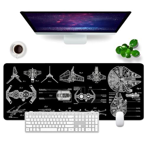 Starships Large Mouse Pad 