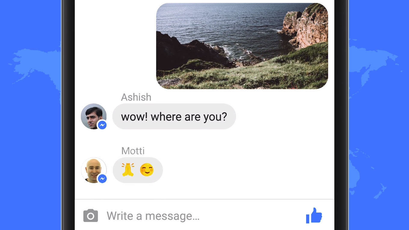 You can still share photos and emoji within Messenger Lite
