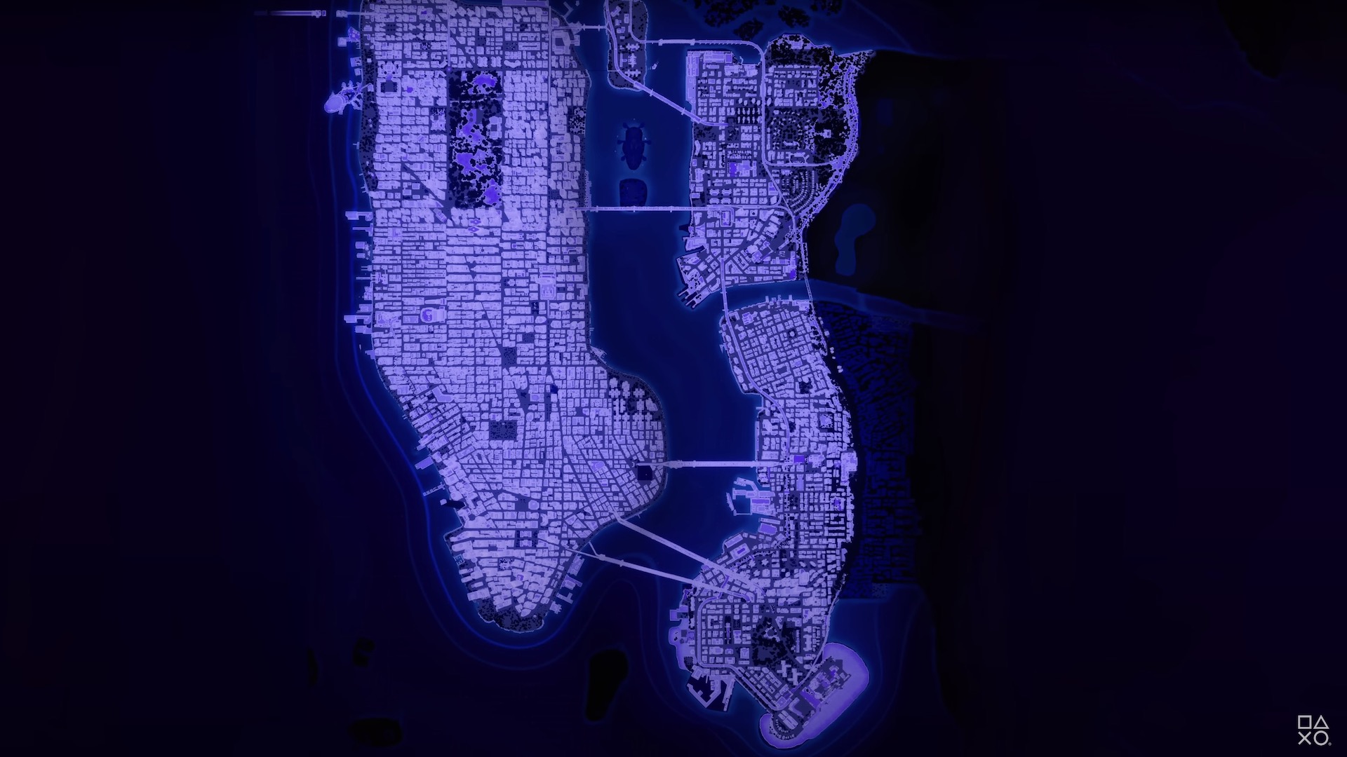 The map in Spider-Man 2 on PS5