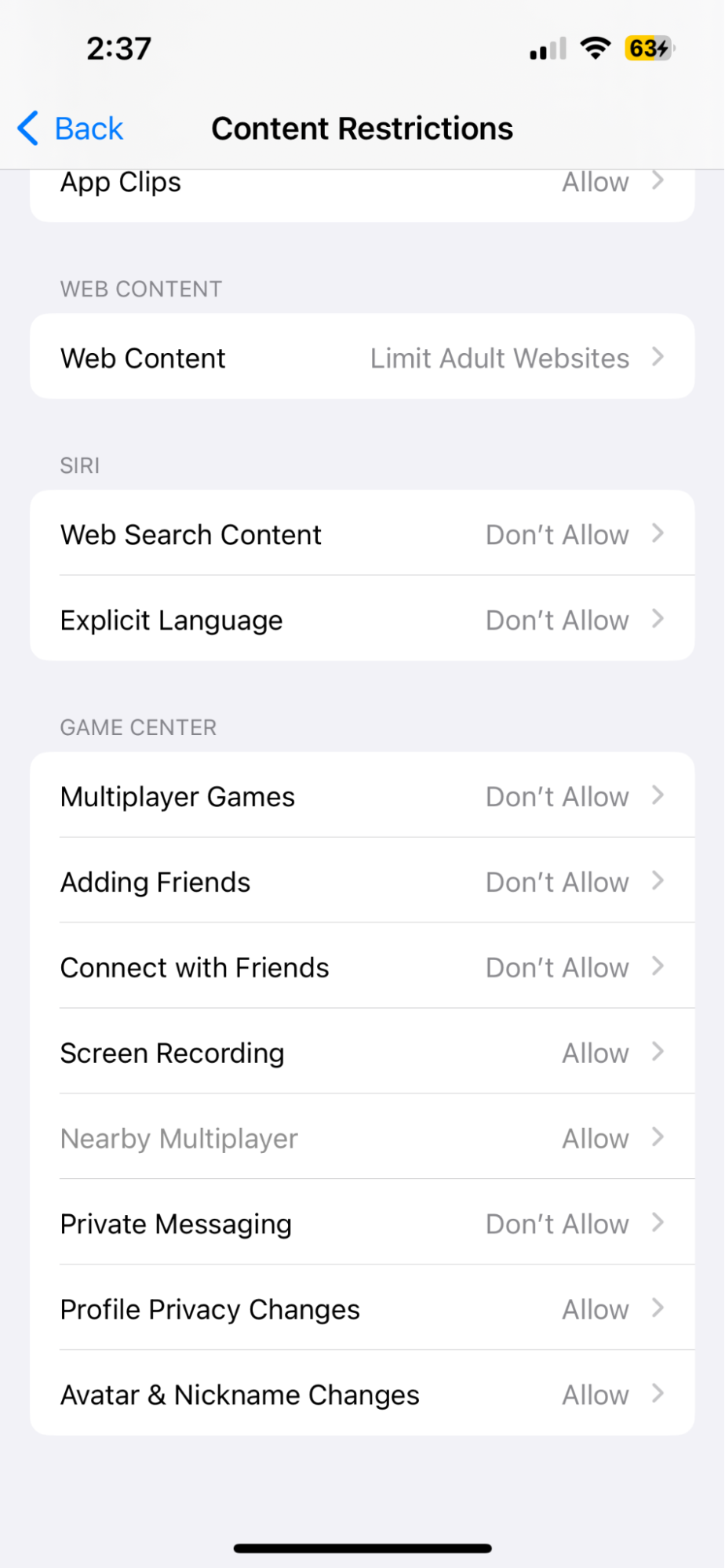 How to put parental controls on an iPhone 31