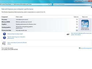 Windows 7 WEI