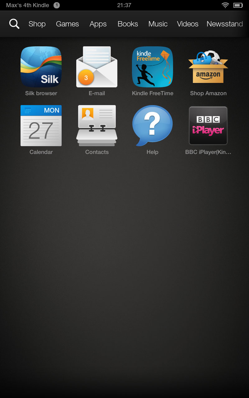 Amazon Kindle Fire HD