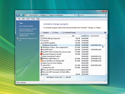 Add/Remove programs