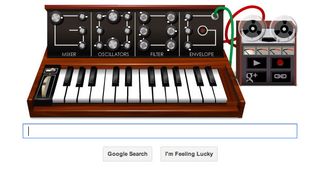 Playable Moog synthesiser in new Google doodle