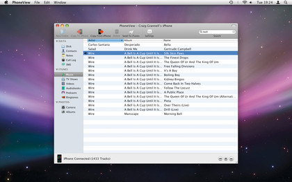 iPhone music backup phoneview