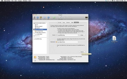 Create a lion boot drive