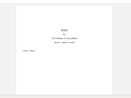 Plain typewriter