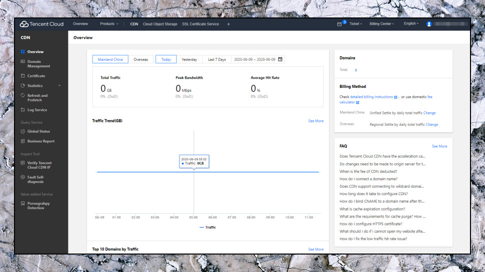 Tencent Cloud Content Delivery Network