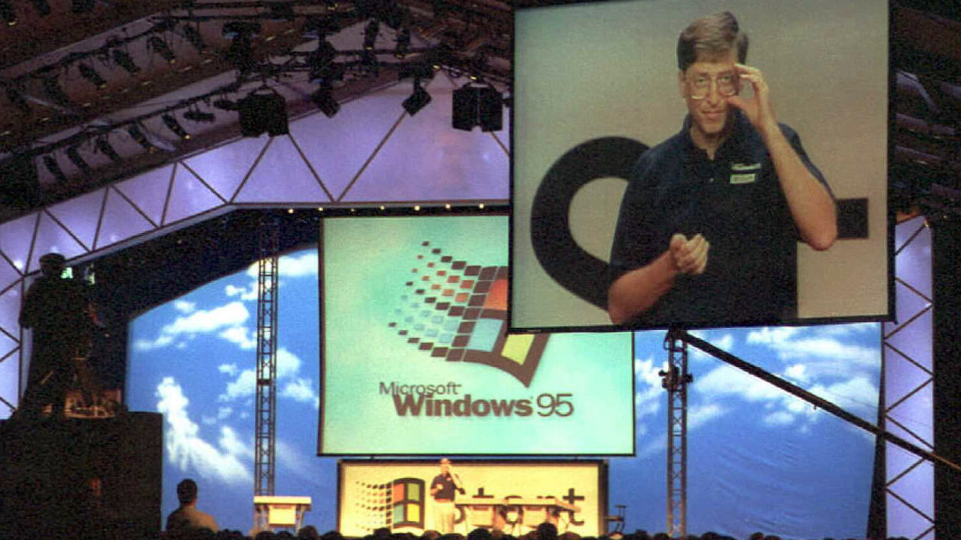 Windows 95 launch