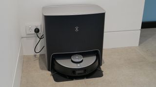 Ecovacs Deebot X1 Turbo robot vacuum in charging dock