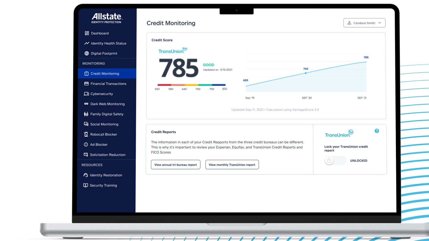 Allstate Identity Protection Credit Monitoring