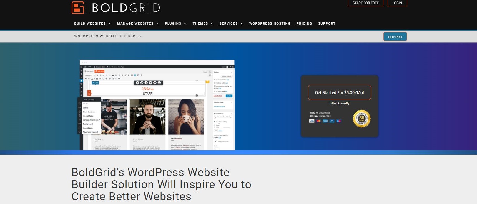 BoldGrid Website Builder Review
