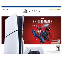 PS5 Slim + Marvel's Spider-Man 2: $569.94 at Amazon PS5 Slim + Marvel's Spider-Man 2: $569.94 at Amazon