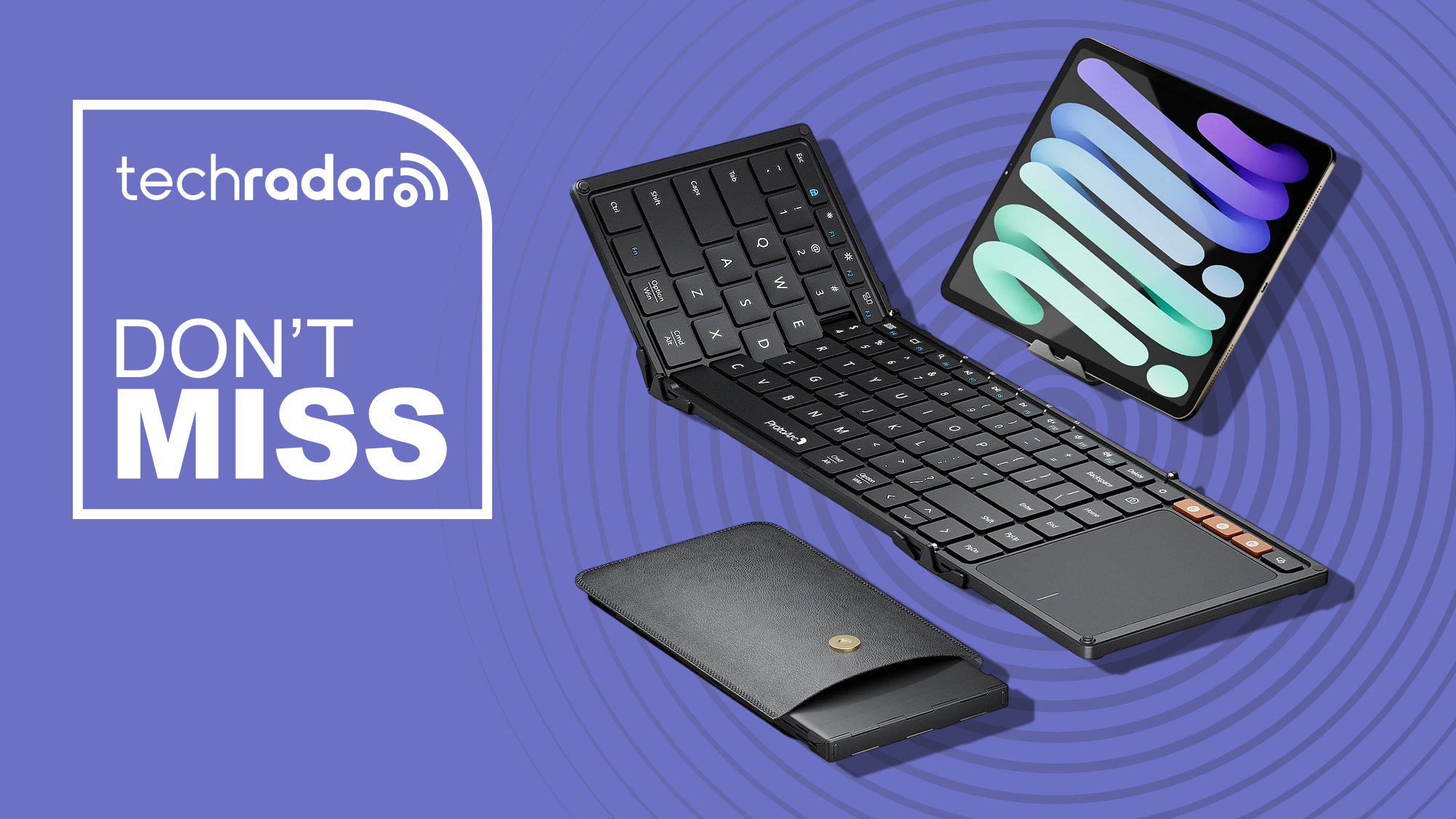 ProtoArc XK01 TP Foldable Keyboard with Touchpad