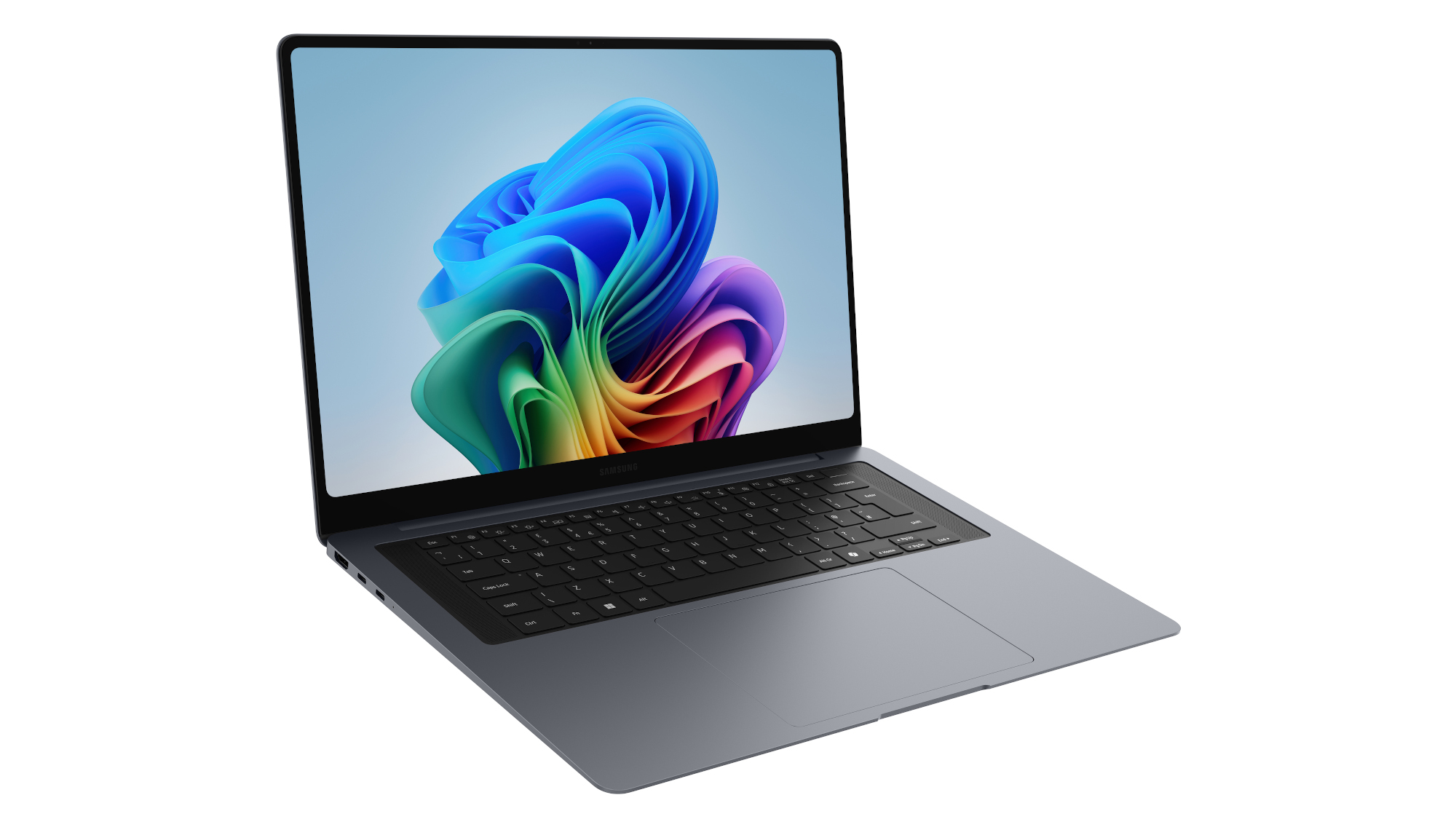 Samsung Galaxy Book6 Pro laptop at a 45-degree angle
