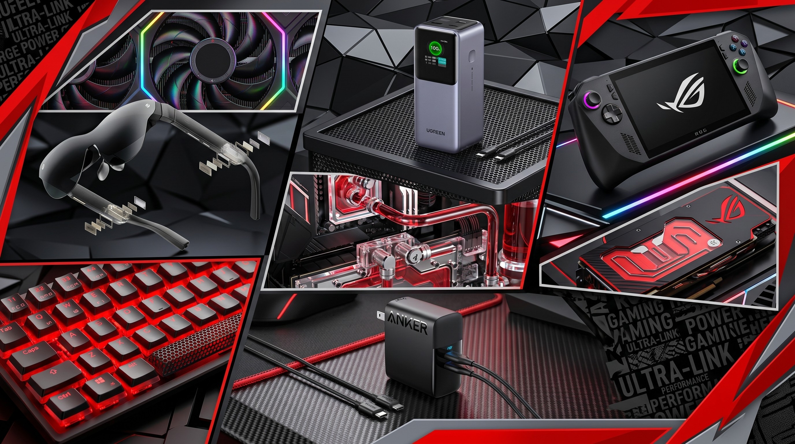 The ROG Xbox Ally X and its accessories